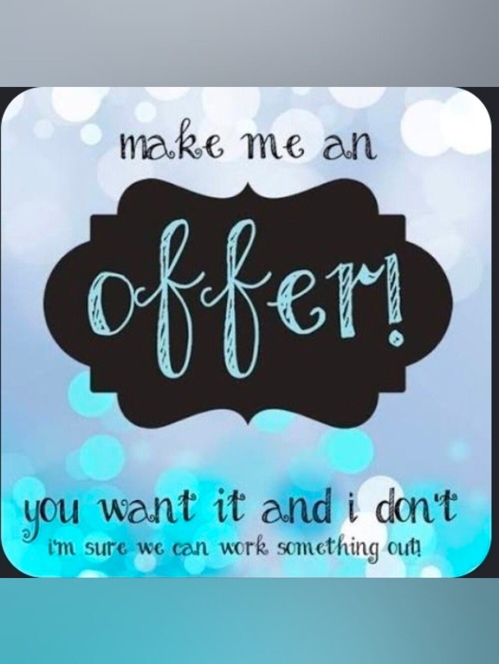 Make Me an Offer